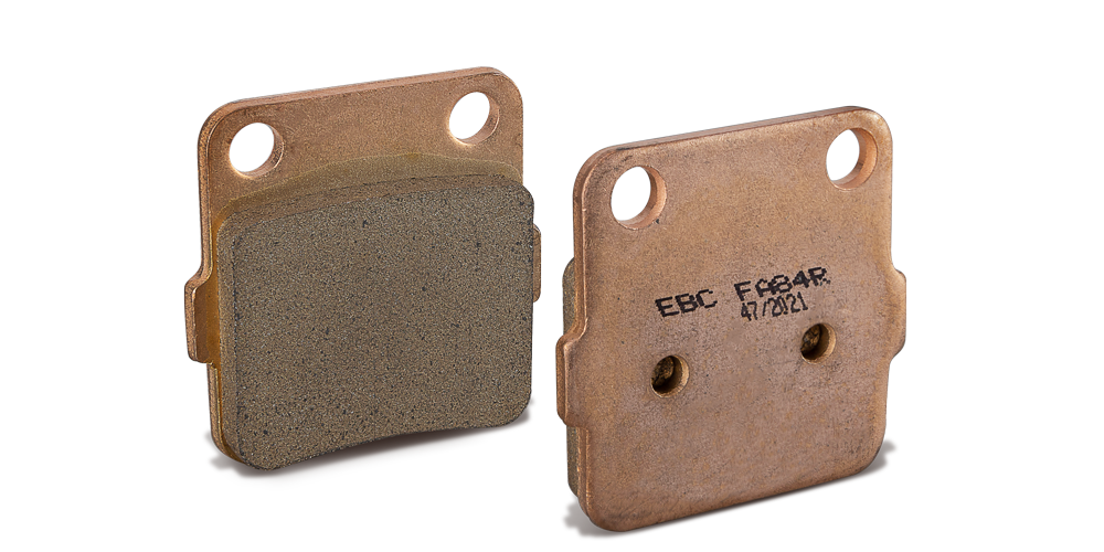 Spiekane klocki EBC R Series do motocrossu, ATV i UTV