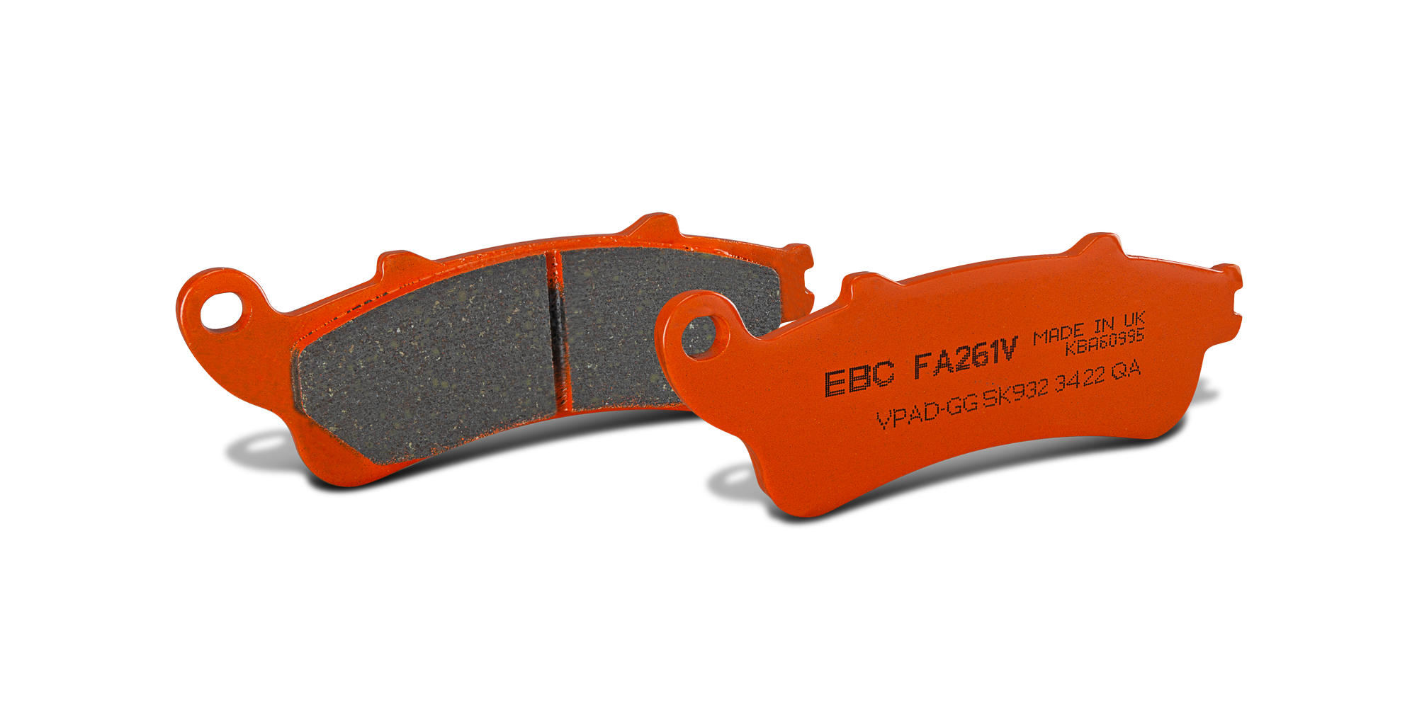 Półspiekane klocki motocyklowe EBC V-Pads