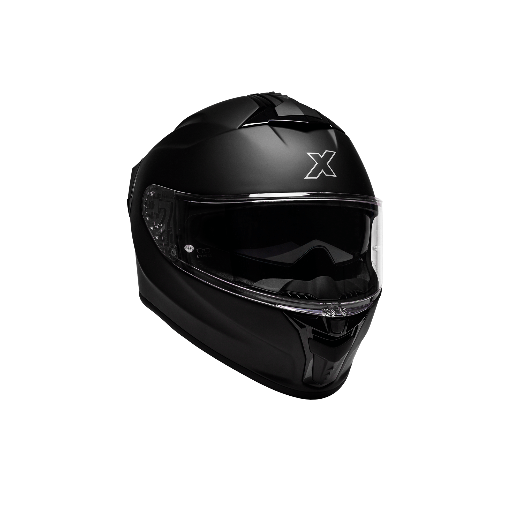 Czarny kask integralny ROXAR RX-ONE